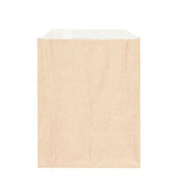 Brown Kraft Duplex Greaseproof Paperbag - 22.5 x 35cm - Pack of 25