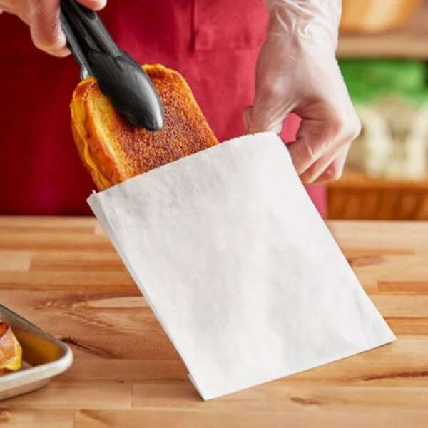 Grease Proof Sandwich/ Chips Bag-23 x 18.5cm- Pack of 25