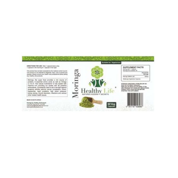 Healthy Life - Combo - Neem / Moringa / Turmeric Capsules - 60's - 3 Pack