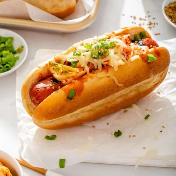 Kraft Hotdog Box with PLA Window - Pack of 25