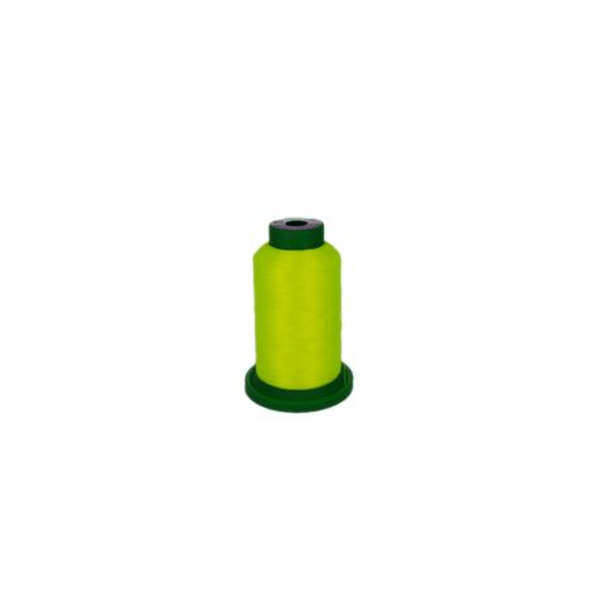 Neon Bright Yellow Embroidery Cotton-Isacord Code-6010(1 Pack)