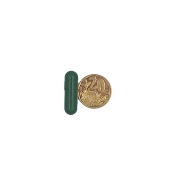 Healthy Life- Green Empty Vegan Capsules HPMC/ Size 0- 2 Packs of 1000