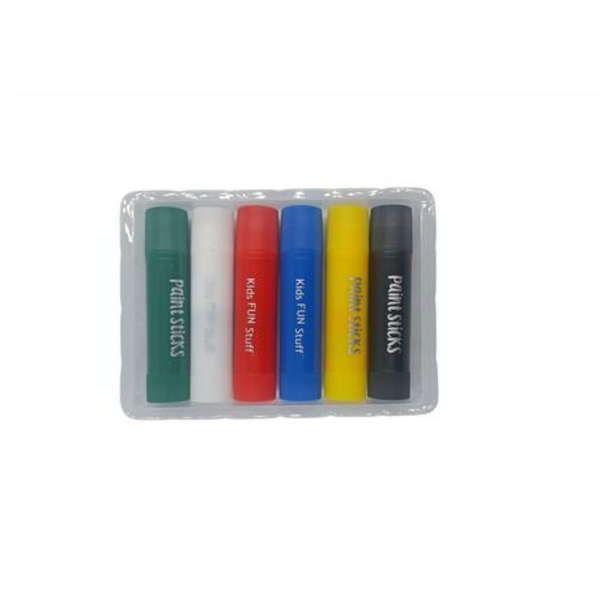 Crazy Paint Sticks- 6 Bright Colours