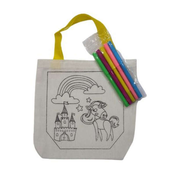 Kids Color-in Craft Bag