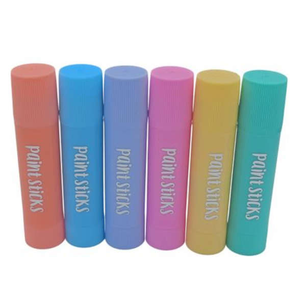 Crazy Paint Sticks- 6 Pastel Colours