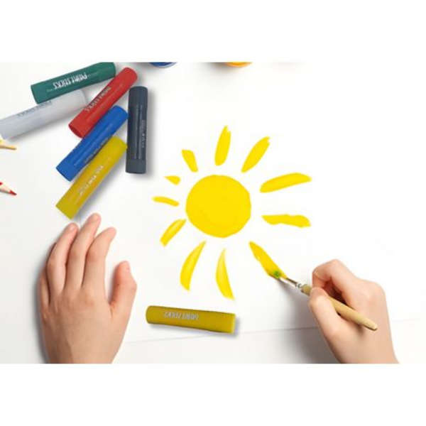 Crazy Paint Sticks- 6 Bright Colours