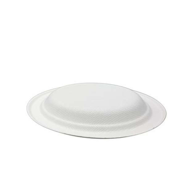 Sugarcane Plate Eco Disposable - 15cm - Pack of 50