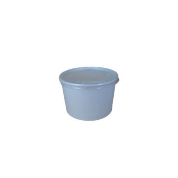 White Noodle - Soup Tubs with Clear Lid - 500ml - Pack of 50