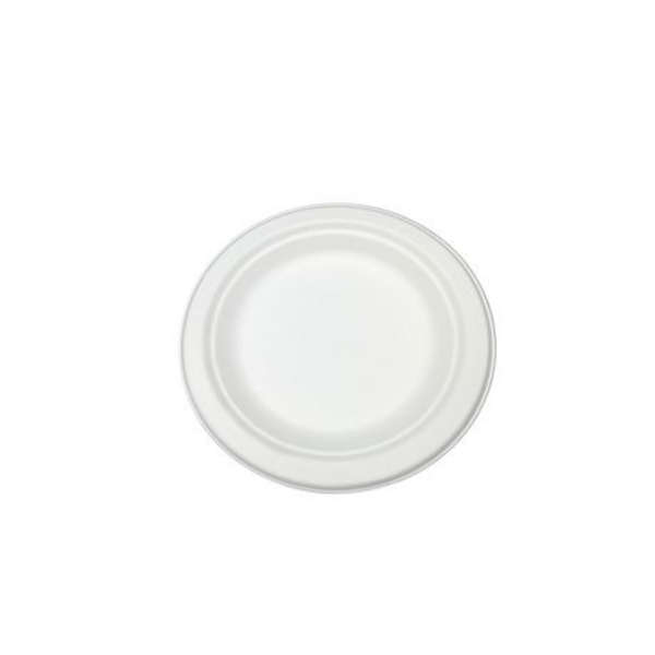 Sugarcane Plate Eco Disposable - 15cm - Pack of 50