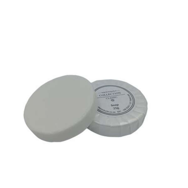 Healthy Life- Boutique Collection- 25g White Wrapping Round Soap- 500 Pack