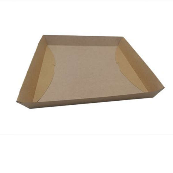 Kraft Square Plate- Pack Of 25