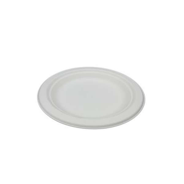 Sugarcane Plate Eco Disposable - 15cm - Pack of 50