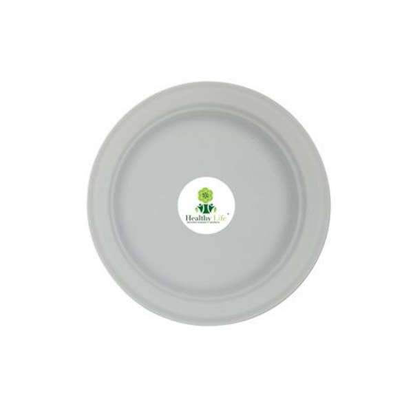 Sugarcane Plate Eco Disposable - 15cm - Pack of 50