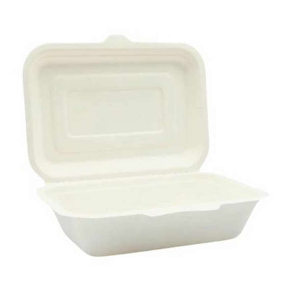 Takeaway Container -600ml Compartment Clamshell x 50 Pack