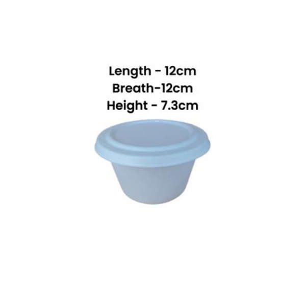 Sugarcane Bowl with Lid 350ml - Pack of 50