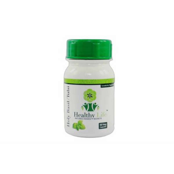Healthy Life Holy Basil/ Tulsi Capsules 60's x 2 Pack