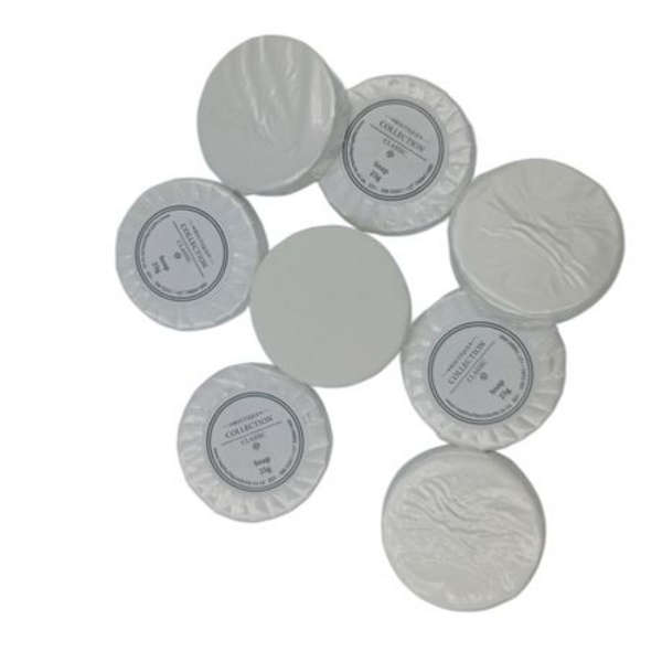 Healthy Life- Boutique Collection- 25g White Wrapping Round Soap- 100 Pack
