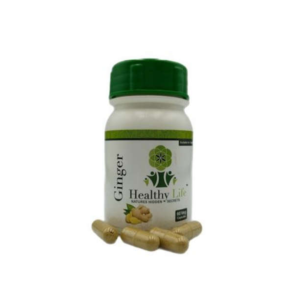Healthy Life - Ginger Capsules - 60's - Set of 2