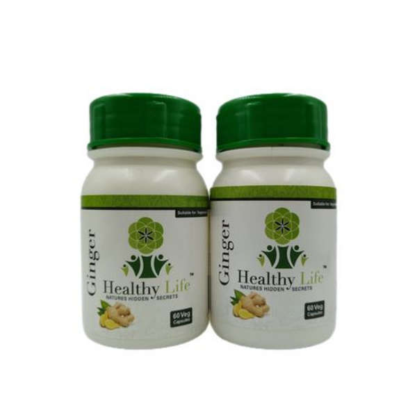 Healthy Life - Ginger Capsules - 60's - Set of 2