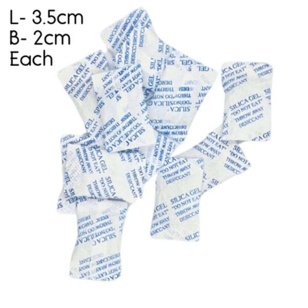 Healthy Life- Desiccant Silica Gel- 0.5g Sachets- Pack of 100