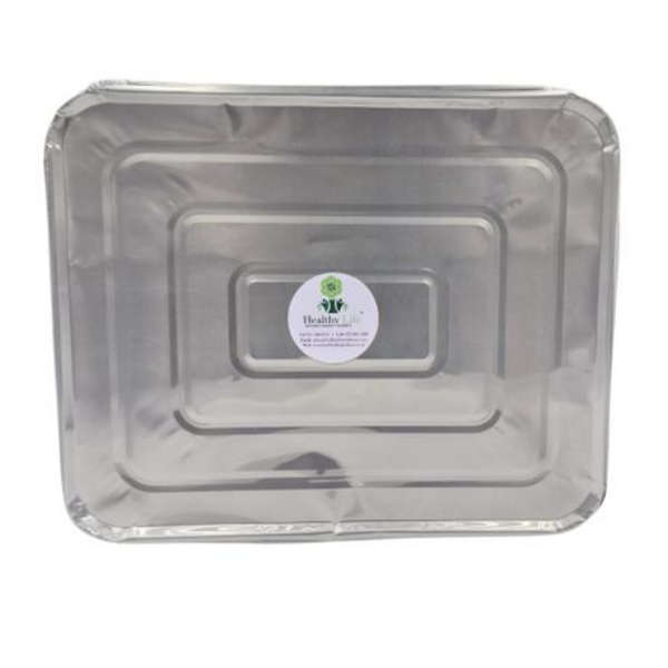 Foil Roasting Pan with Foil Lid- Pack of 25