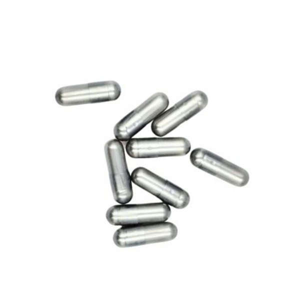 Healthy Life - Pearl Silver Empty GELATINE Capsules Size 0 - 1000 in a Pack