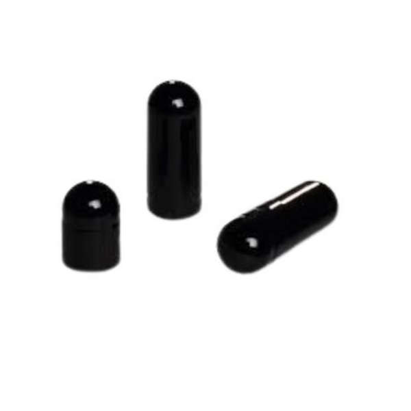 Healthy Life - Black Empty Gelatine Capsules Size 0 - 1000 in a Pack