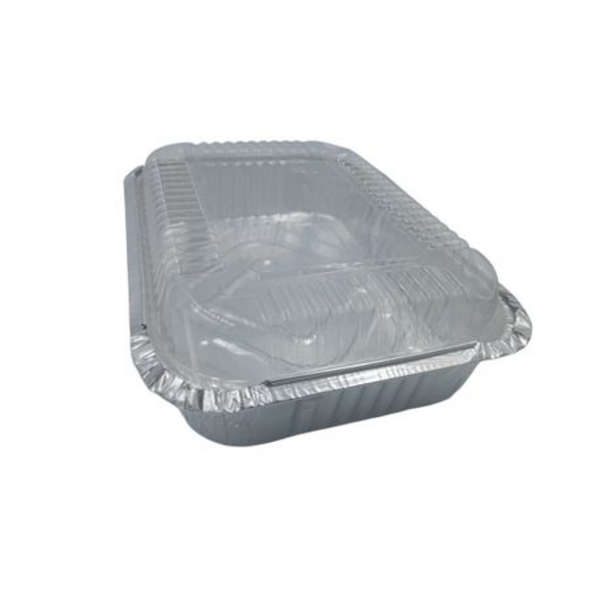 Foil Container with Clear Lid Combo 750ml - Pack of 100