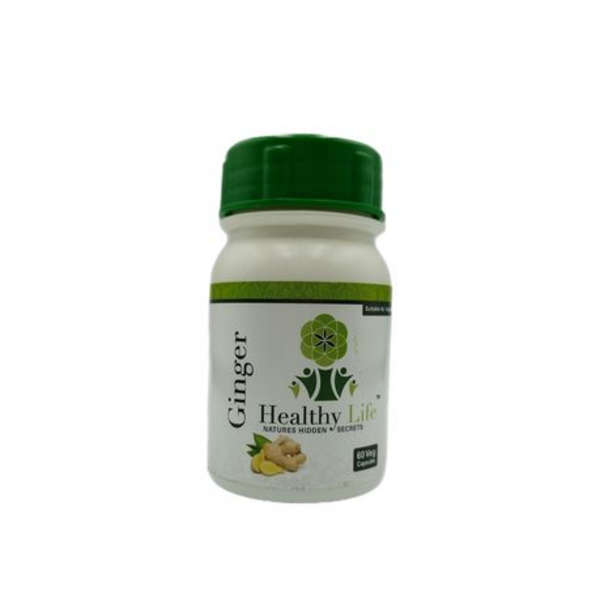 Healthy Life - Ginger Capsules - 60's