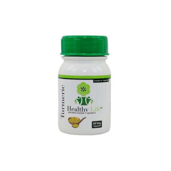 Healthy Life - Tumeric Capsules - 60s x 2