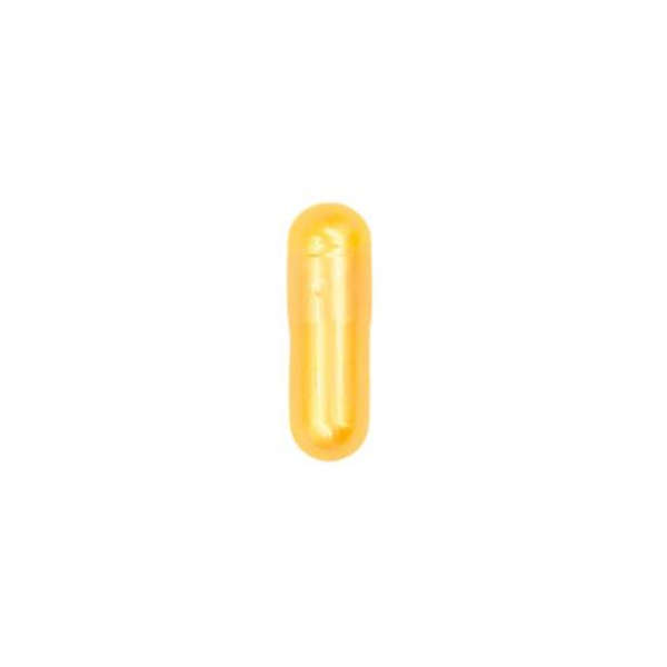 Healthy Life - Pearl Gold Empty GELATINE Capsules Size 00 - 1000 in a Pack