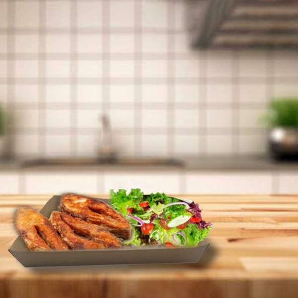 Kraft Square Plate- Pack Of 25
