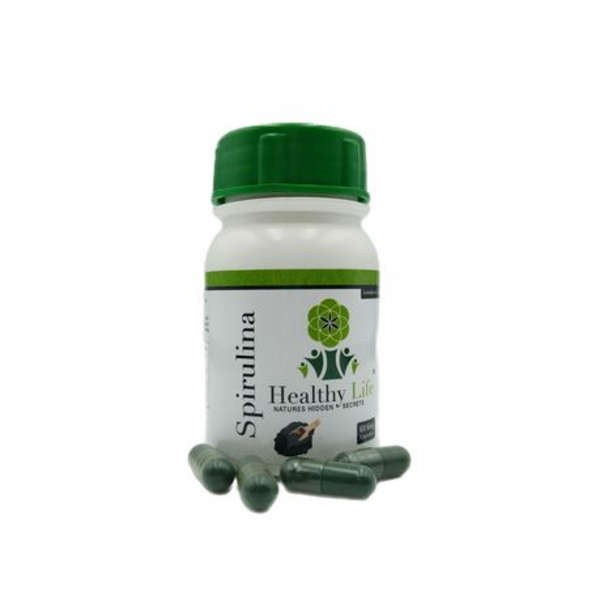 Healthy Life - Spirulina Capsules - 60's