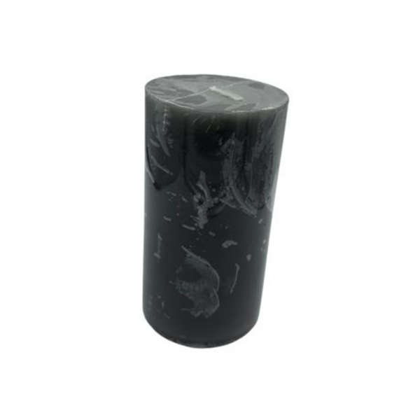 Grey Pillar Decor Candles- Pack of 3
