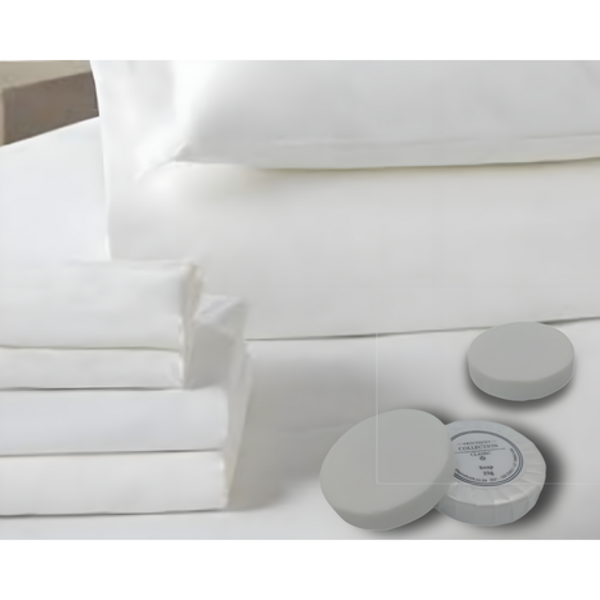 Healthy Life- Boutique Collection- 25g White Wrapping Round Soap- 500 Pack