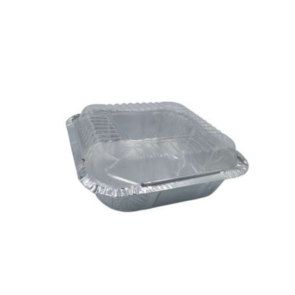 Foil Container with Clear Lid 500ml - Pack of 100