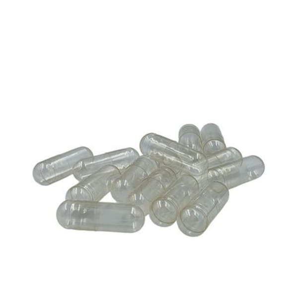 Healthy Life- Clear Empty GELATIN Capsules Size 00- 1000 Pack