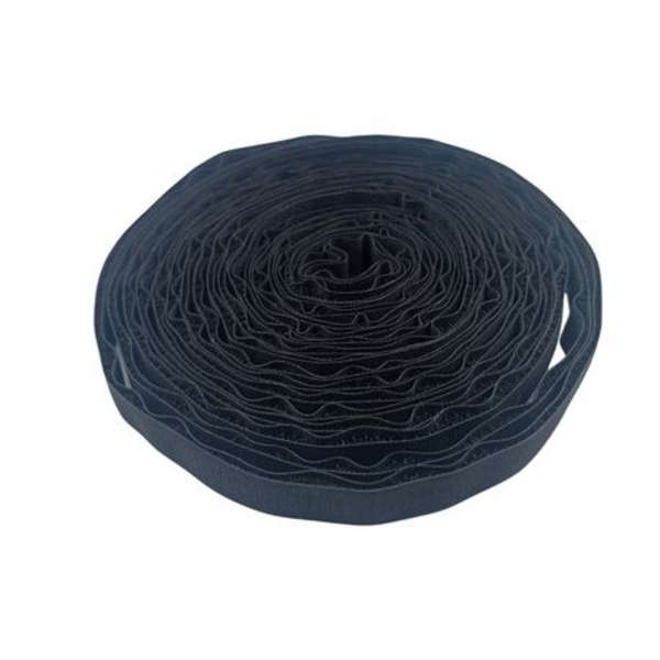 Hook and Loop Black- 5m x 16mm