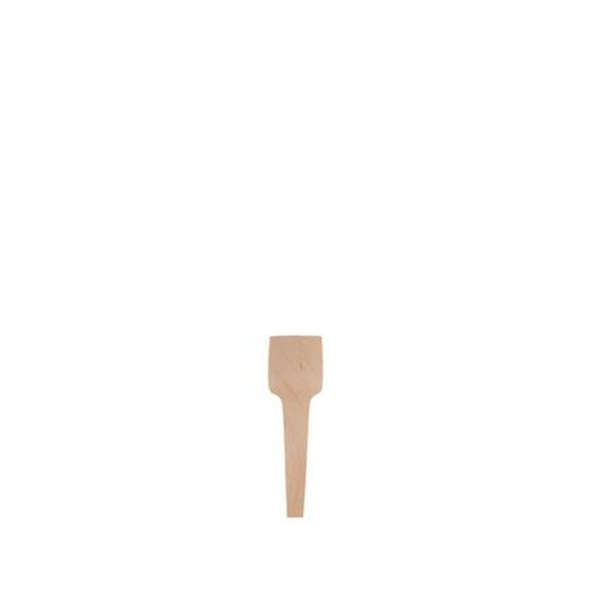 Wooden Ice-Cream Scoop , 7cm Eco-Friendly Disposable - Pack of 100 pcs