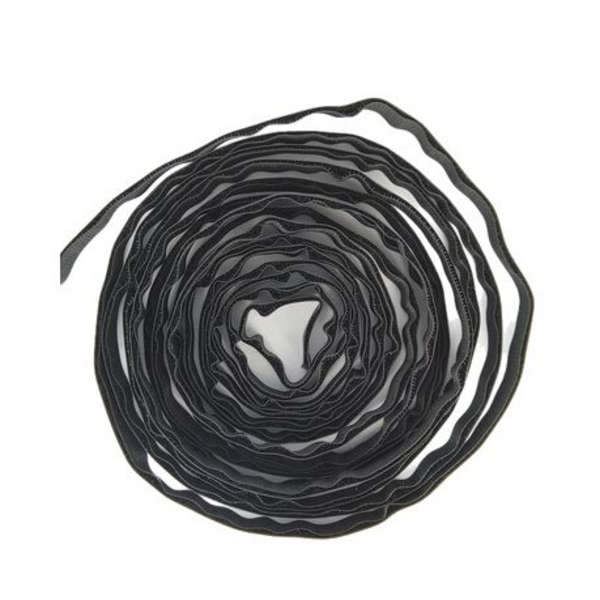Hook and Loop Black- 5m x 16mm