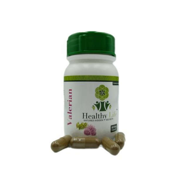 Healthy Life Valerian Capsules - 60's x 2 Pack