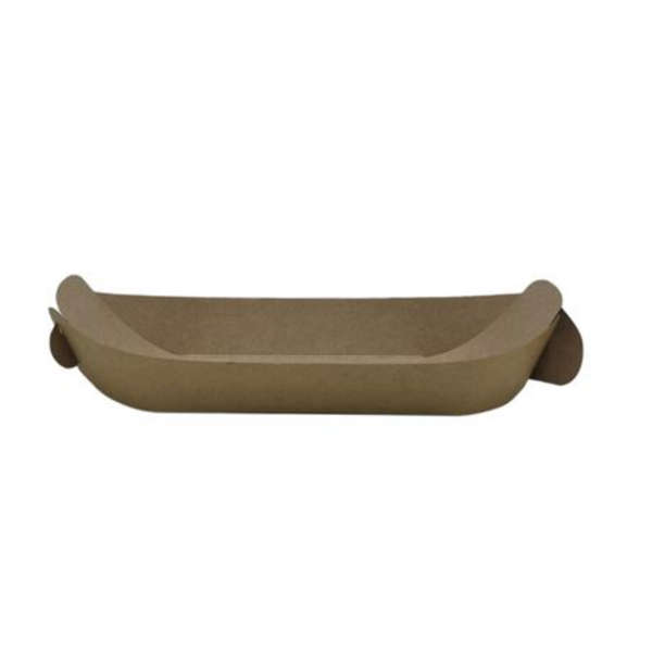 Healthy Life- Kraft Boat Food Tray - Medium - Pack of 50