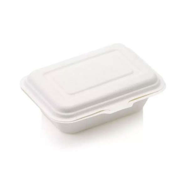 Takeaway Container -600ml Compartment Clamshell x 50 Pack