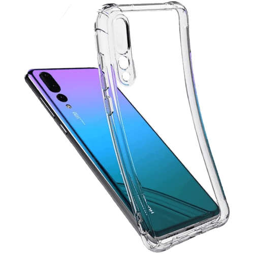 Clear Shockproof Protective Case for Huawei P20 Lite - Anti-Burst Cover