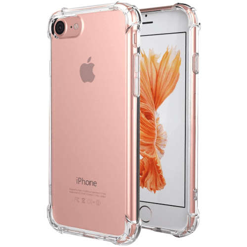Clear Cover Shockproof Protective Anti-Burst Case for iPhone 7/8/SE