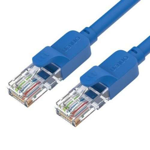 Onten CAT6E Quality LAN Cable - Blue - 1 m