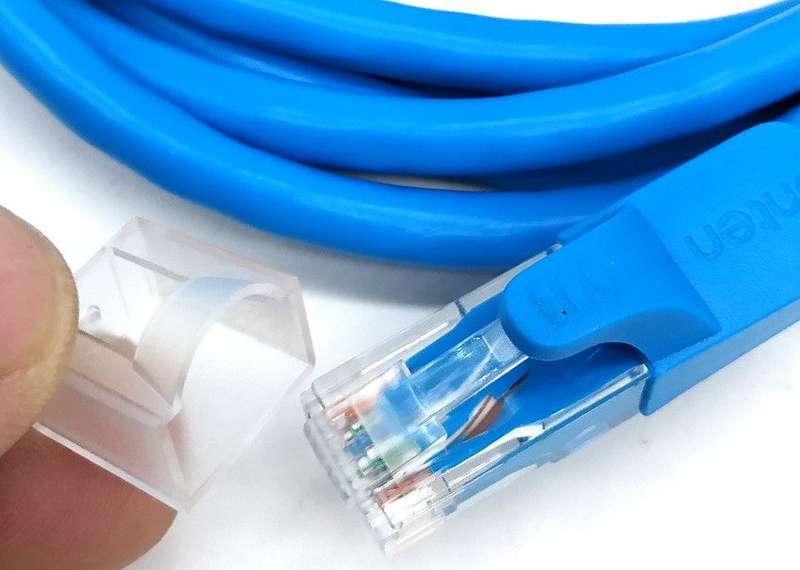 Onten CAT6E Quality LAN Cable - Blue - 1 m