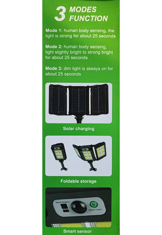 GDPLUS 60W Foldable Solar Flood Light - GD7860