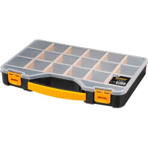 Mano 18 Inch 18 Adjustable Compartments Storage Organiser Toolbox