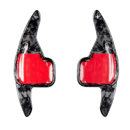 Genuine Forged Carbon Fibre Stick-On Paddle Shift Extensions Compatible with Bmw F Series